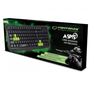 клавiатура дротова                                            Keyboard EGK102 GReen USB. Photo 2