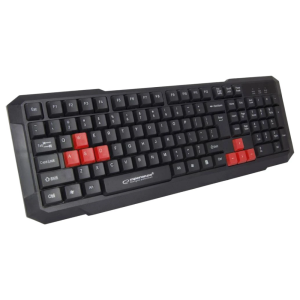 клавiатура дротова                                            Keyboard EGK102 Red USB