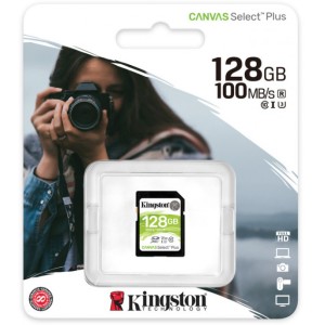 Карта пам'яті 128GB SDXC C10 Canvas Select Plus  100R/85W UHS-I, U3, V30 SDS2/128GB. Photo 3 Карта пам'яті 128GB SDXC C10 Canvas Select Plus  100R/85W UHS-I, U3, V30 SDS2/128GB. Photo 3