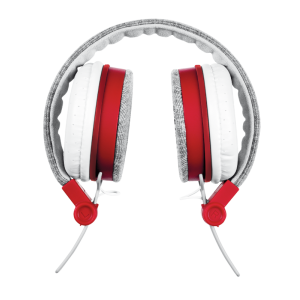 Навушники Fyber сіро-червоні Fyber Headphones Grey-Red