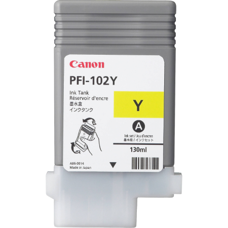 Витратні матеріали для друкувальних пристроїв CANON PFI-102 Yellow (0898B001AA)