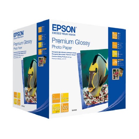 Папір EPSON 10x15 Premium Gl.Paper(500sh) (C13S041826)