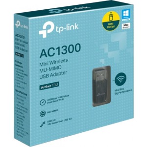 Бездротовий мережевий міні USB адаптер AC1300/USB 3.0 Archer T3U. Photo 3