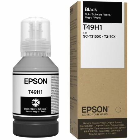 Витратні матеріали для друкувальних пристроїв EPSON T3100X Black 140ml (C13T49H100)