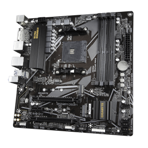 Mатеринська плата sAM4 AMD B550 4xDDR HDMI/DVI 2xM.2 (PCIe 4.0) USB 3.2 GbE LAN mATX B550M DS3H. Photo 2