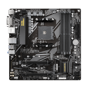 Mатеринська плата sAM4 AMD B550 4xDDR HDMI/DVI 2xM.2 (PCIe 4.0) USB 3.2 GbE LAN mATX B550M DS3H