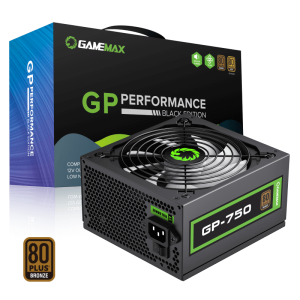 Блок живлення 750W, 80 Bronza ,  Smart fan 140mm OVP/UVP/OTP/OCP/OLP/OPP/SCP GP-750. Photo 2