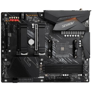 Mатеринська плата sAM4 AMD B550 HDMI/DP 2xM.2 (PCIe 4.0) USB 3.2 2.5 GbE LAN ATX B550 AORUS ELITE AX V2