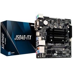 Материнська плата Intel +CPU J5040 4core  2DDR4 HDMI/DVI/VGA 4SATA3 USB3.1 Mini-ITX J5040-ITX. Photo 3
