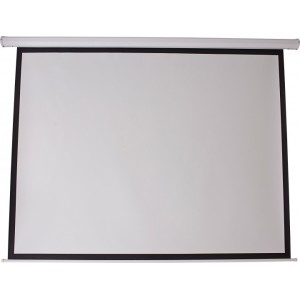 проекційний екран моторизований, настінний 100