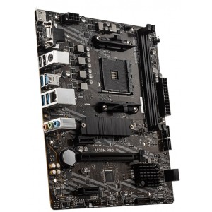 Материнська плата sAM4 2DDR4/VGA/HDMI/ DP/3*PCIe/1xM.2 A520M PRO. Photo 2
