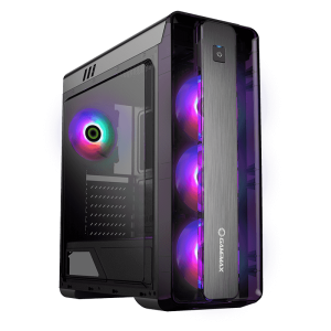 Корпус ATX без блока живлення  Moonlight FRGB-Black