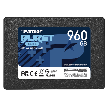 SSD накопичувач внутрішній PATRIOT PBE960GS25SSDR (PBE960GS25SSDR)