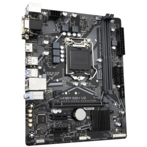 Mатеринська плата  s1200 Intel H470 HDMI/DVI/VGA 1 xM.2 (Gen3 X4) GbE LAN mATX H410M S2H V2. Photo 2