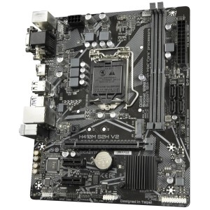 Mатеринська плата  s1200 Intel H470 HDMI/DVI/VGA 1 xM.2 (Gen3 X4) GbE LAN mATX H410M S2H V2. Photo 3