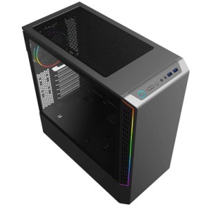 Корпус ATX без блока живлення  Panda  BK. Photo 3