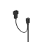 Вентилятор для корпусу 120 мм Чорний Aspect 12 Black. Photo 3