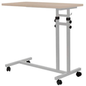 Стіл мобільний Сектор FMT-01-3 Висота: 700-1050мм,  Розмір стільниці: 760х390мм
 Відстань між коліща FMT-01-3. Photo 2