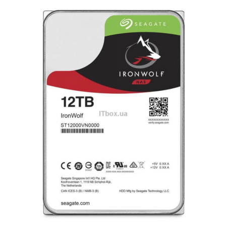 Жорсткий диск SEAGATE ST12000VN0008 (ST12000VN0008)