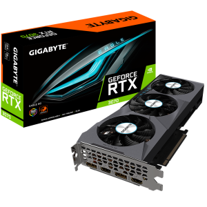 LHR! Відеокарта nVIDIA RTX 3070 8GB DDR6 256Bit Co re: 1725MHz Memory: 14000MHz GV-N3070EAGLE-8GD rev.2.0