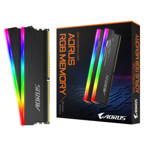 модуль пам'яті 16Gb(2x8Gb) DDR4 3333Mhz RGB Fusion  2.0 AORUS Memory boost GP-ARS16G33