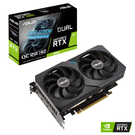 Відеокарта ASUS DUAL-RTX3060-O12G-V2 (DUAL-RTX3060-O12G-V2)