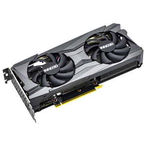 Відеокарта NVIDIA RTX 3060 LHR  GPU: 1777MHz MEM: 12G GDDR6 15.0Gbps 3DP+HDMI Inno3D RTX 3060 Twin X2. Photo 3
