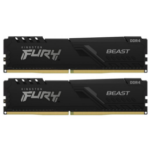 модуль пам'яті 16Gb DDR4 2666MHz Fury Beast 2x8 KF426C16BBK2/16