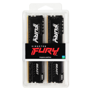 модуль пам'яті 32Gb DDR4 2666MHz Fury Beast 2x16 KF426C16BBK2/32. Photo 3
