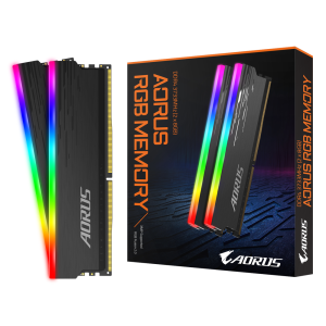модуль пам'яті 16Gb(2x8Gb) DDR4 3733Mhz RGB Fusion  2.0 AORUS Memory boost GP-ARS16G37