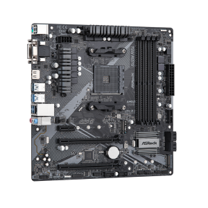 Материнська плата AMD AM4 B450  4DDR4 M.2 2PCIex16 mATX B450M PRO4 R2.0. Photo 2