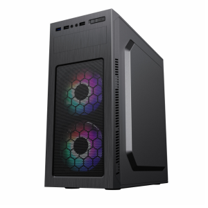 Корпус комп'ютерний Midi Tower без блока живлення  ATX, Micro ATX, Mini ITX;2usb 3.0+1Type-C MT525-2U3TYC-3FAN. Photo 3