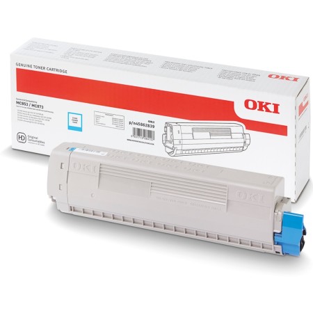 Витратні матеріали для друкувальних пристроїв OKI TONER-C-MC853/873/883-7,3K (45862839)