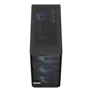 корпус ATX без БЖ Meshify 2 Lite RGB чорний c заг.  склом Meshify 2 Lite RGB Black TG. Photo 3