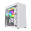 Корпус комп'ютерний GAMEMAX Spark Pro Full White (Spark Pro Full White)