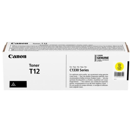 Витратні матеріали для друкувальних пристроїв CANON T12 Cartridge Yellow (5095C006AA)
