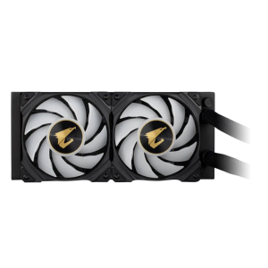 Кулер All-in-one Liquid Cooler with LCD Display 2x 120mm RGB FAN 16.9~31.0 dBA AORUS WATERFORCE 240