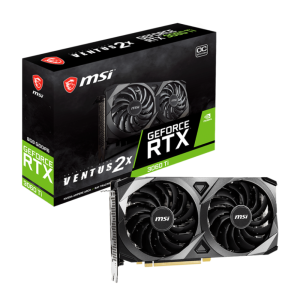 Відеокарта NVIDIA RTX 3060 /VENTUS/2X/OC/8GB/GDDR6 RTX 3060 VENTUS 2X 8G OC