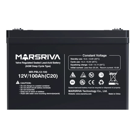 Акумуляторна батарея MARSRIVA MR-PBL12-100 (MR-PBL12-100)