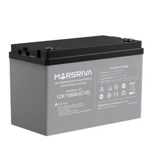 AGM Gel батарея 12V/100Ah глибокого розряду Marsri va MR-PBD12-10012V/100Ah, 29.5Kg,  AGM Gel battery MR-PBD12-100