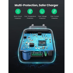 Зарядний пристрій USB-A QC3.0 18W Black  QC3.0 Output: 5V-3A、9V-2A、12V-1.5A CD122/70273. Photo 2 Зарядний пристрій USB-A QC3.0 18W Black  QC3.0 Output: 5V-3A、9V-2A、12V-1.5A CD122/70273. Photo 2