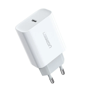 Зарядний пристрій USB-C 20W PD3.0 White PD3.0 (PD2.0) + QC4.0 (QC4.0/QC3.0/QC2.0) CD137/60450