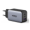 Зарядний пристрій USB-A+2*USB-C 65W GaN Black PD3.0 (PD2.0) + QC4.0 (QC4.0/QC3.0/QC2.0) CD224/10335. Photo 1