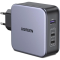 Зарядний пристрій GanTech USB-A+2*USB-C 140W Black with USB-C to USB-C Cable 1.5M CD289/90549. Photo 1