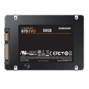 накопичувач Samsung SSD 870 EVO, 2.5'', 500GB, SAT A 870 EVO, 500GB, MZ-77E500BW. Photo 2