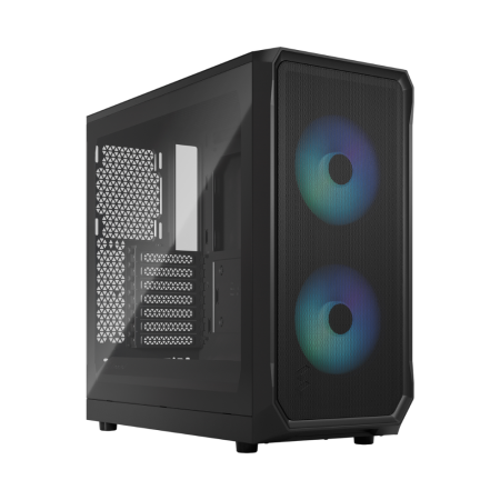 Корпус комп'ютерний FRACTAL DESIGN Focus 2 Black Solid (FD-C-FOC2A-07)