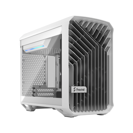 Корпус комп'ютерний FRACTAL DESIGN Torrent Nano White TG Clear ti (FD-C-TOR1N-03)