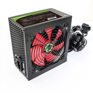 Блок живлення 600W Black  fan 120mm GM-600B. Photo 3