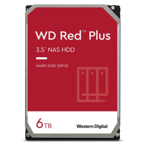 Жорсткий диск WD Red Plus 6Tb WD60EFPX SATA WD60EFPX