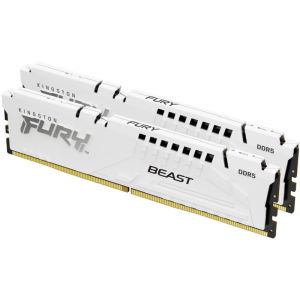 модуль пам'яті 64GB DDR5 6000MHz FURY Beast White  EXPO  (2x32) KF560C36BWEK2-64